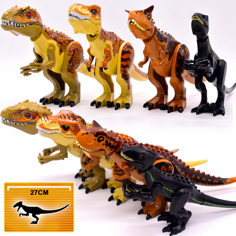 Jouet dinosaure : raptor compatible lego