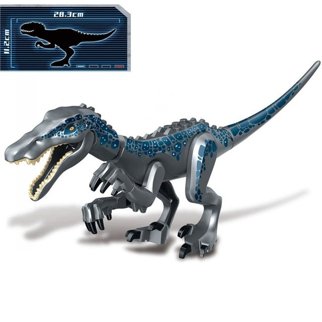 Jouet dinosaure : raptor compatible lego