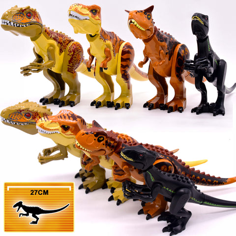 Jouet dinosaure : raptor compatible lego